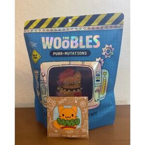 *Sold out online* Woobles One-of-a-Kind Yellow Purr-Mutation Kitty Kit - Common